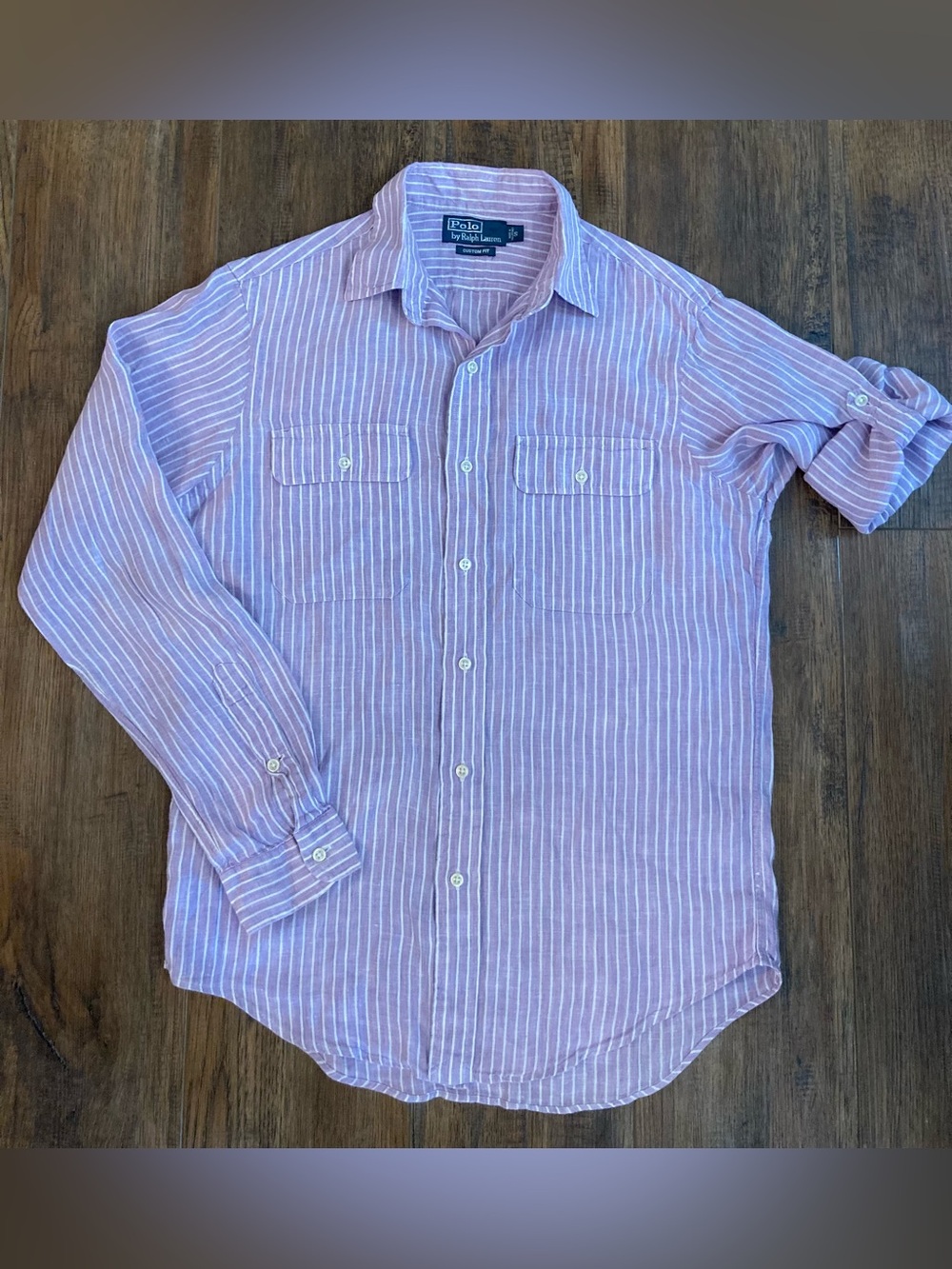 Polo by Ralph Lauren Women’s Long Sleeve 100% Linen Shirt